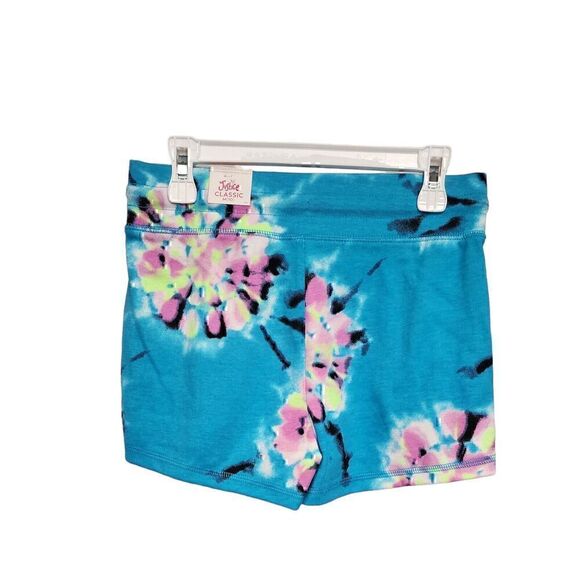 Justice Girls Tie Dye Multicolor Blue Shorts Set Size 10M NEW WITH TAGS - Picture 3 of 9